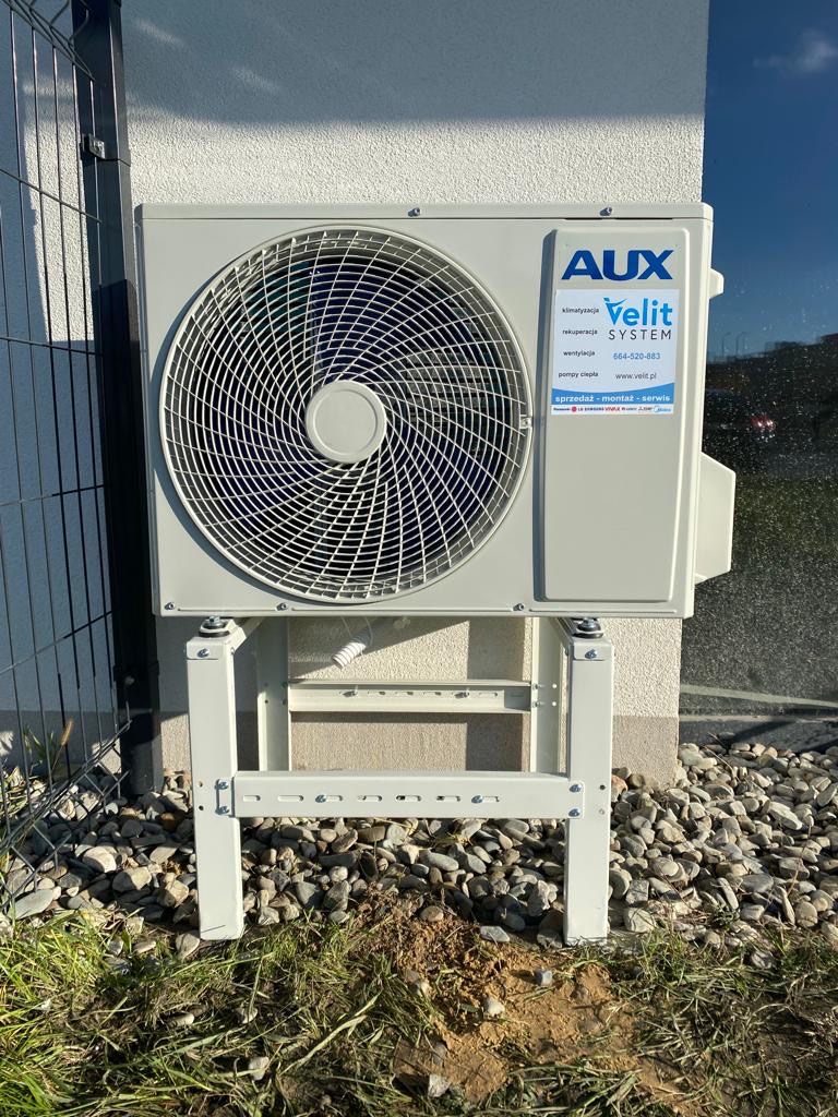 klimatyzacja aux jednostka zewnetrzna