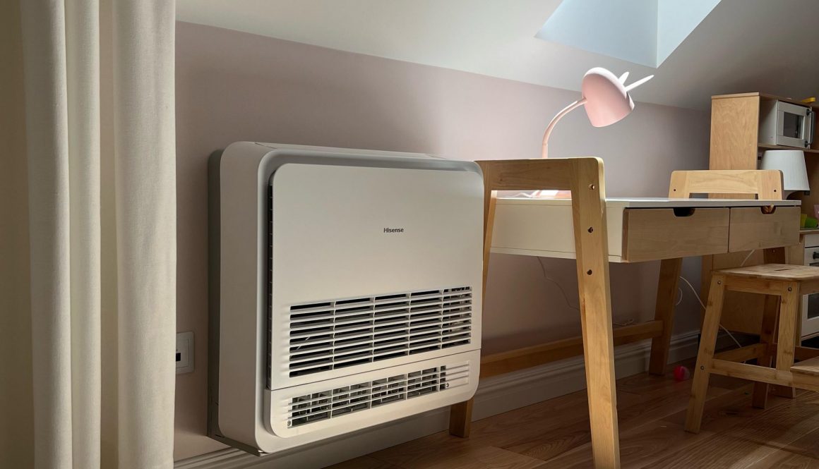 poddasze z klimatyzatorem